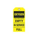 Cylinder Tags - Oxygen Sign